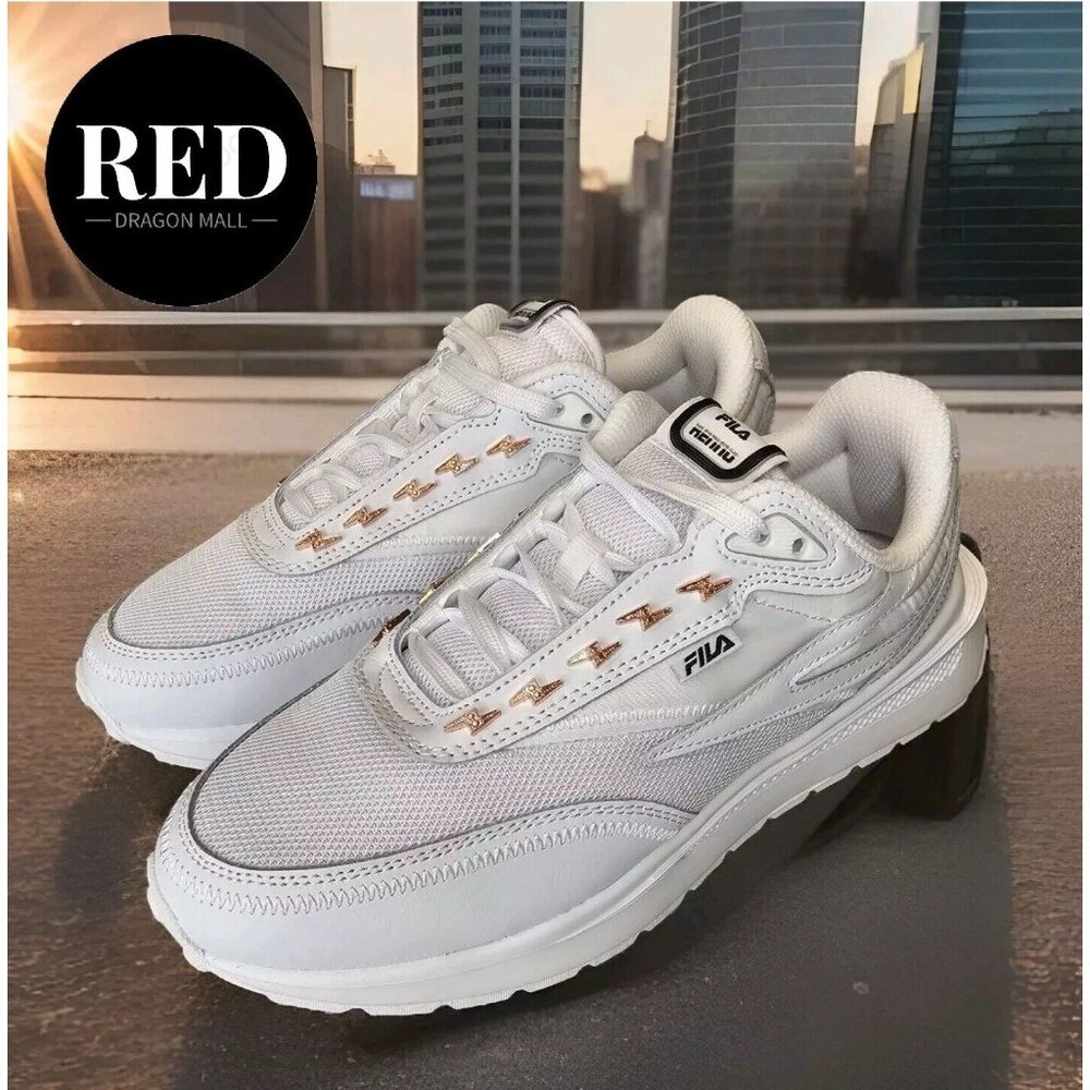 Fila Renno Pierced Sneakers White - Women's Size 8.5